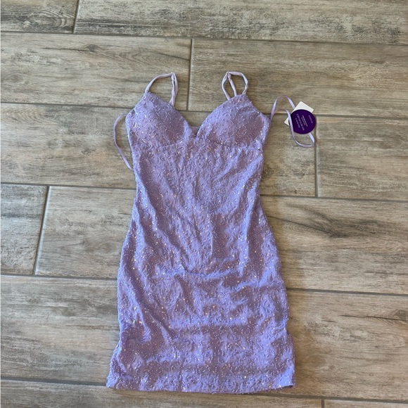 Windsor Dresses & Skirts - NWT Windsor Lavender Sequin Hoco Dress